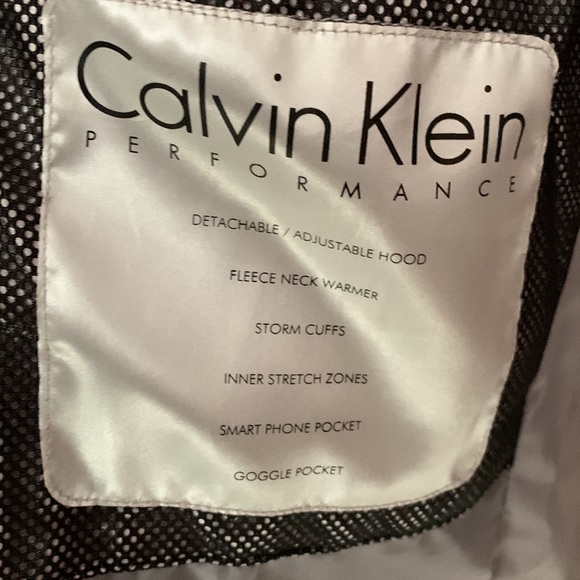 Calvin Klein performance black insulated long winter coat size XL - Picture 8 of 10